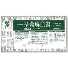 風邪・インフルエンザの漢方薬【柴葛解肌湯】